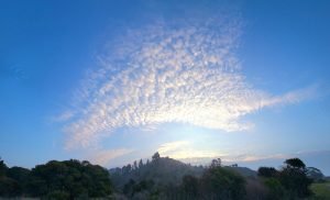 a picture showing cloud shaped like swordfish for LifeRing blog post