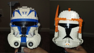 Lego Star Wars Helmets representing rebuilding trust with LifeRing Secular Recovery
