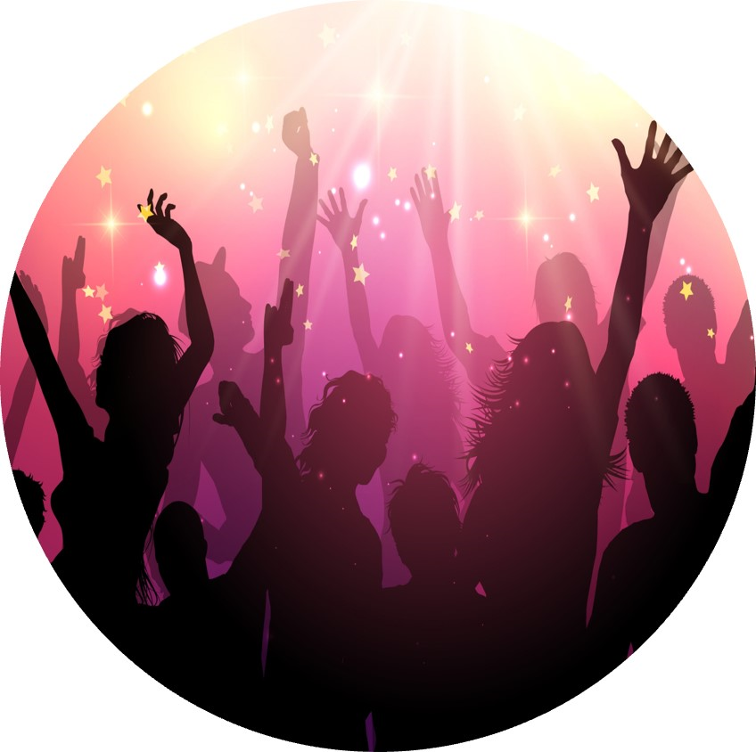 Image of dance party celebrating LifeRing Annual Conference