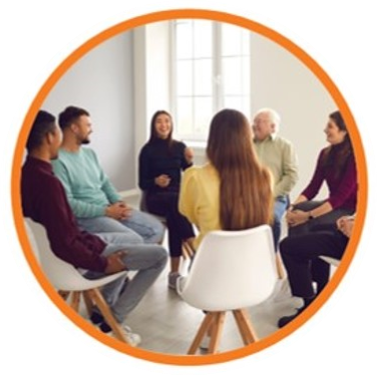 image of people in a LifeRing Local Meeting